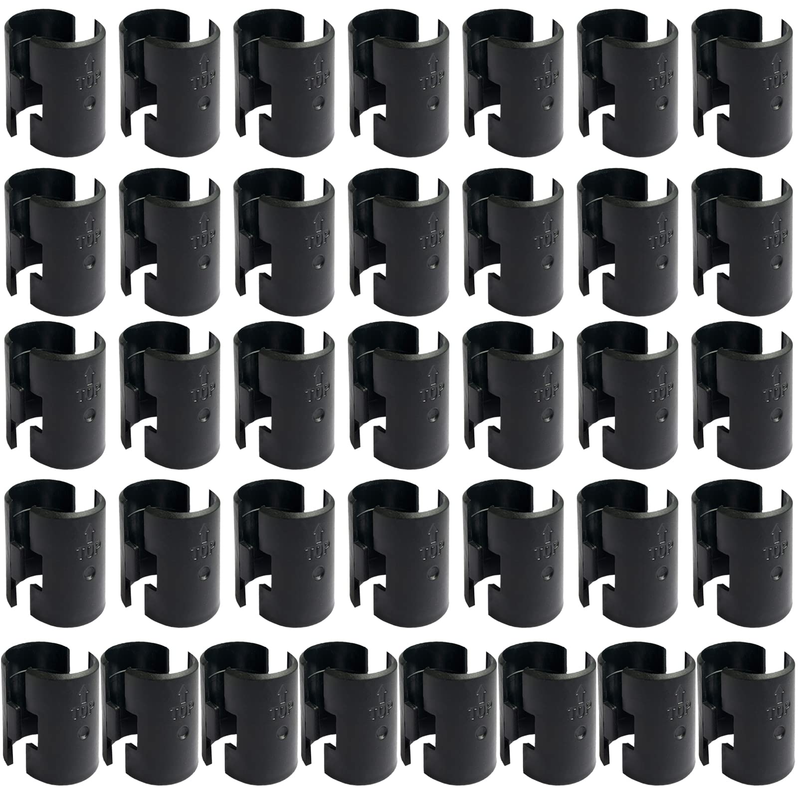 72 Pack Wire Shelving Shelf Lock Clips for 1