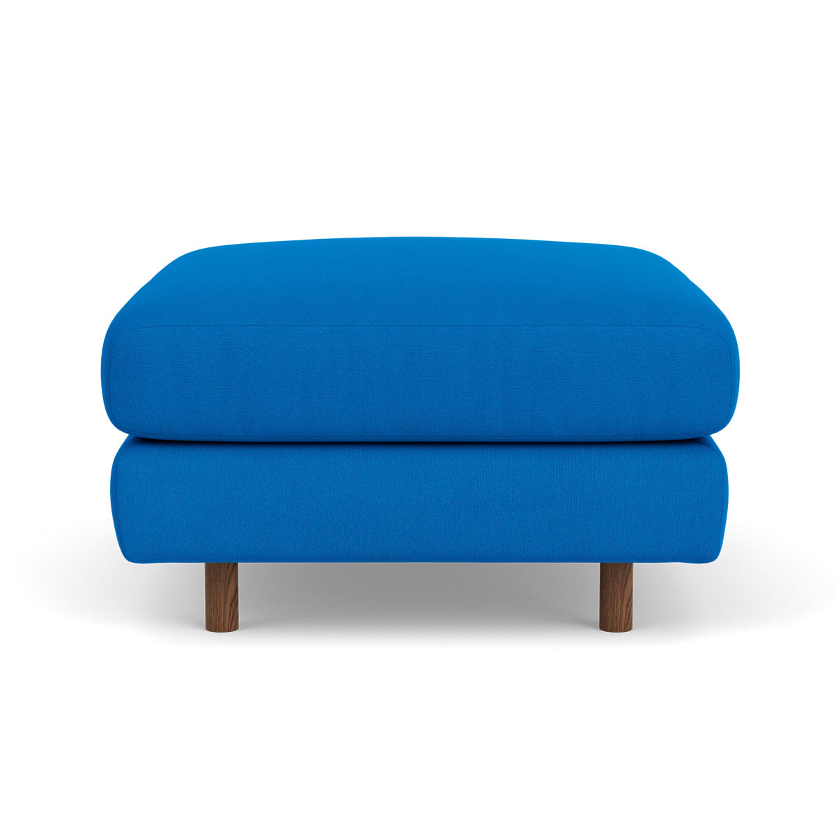 Dylan Fabric Ottoman - Soft and Stylish Footrest, Storage Bench, Living Room Accent Piece - Perfect for Small Spaces, Bedroom, or Lounge Area