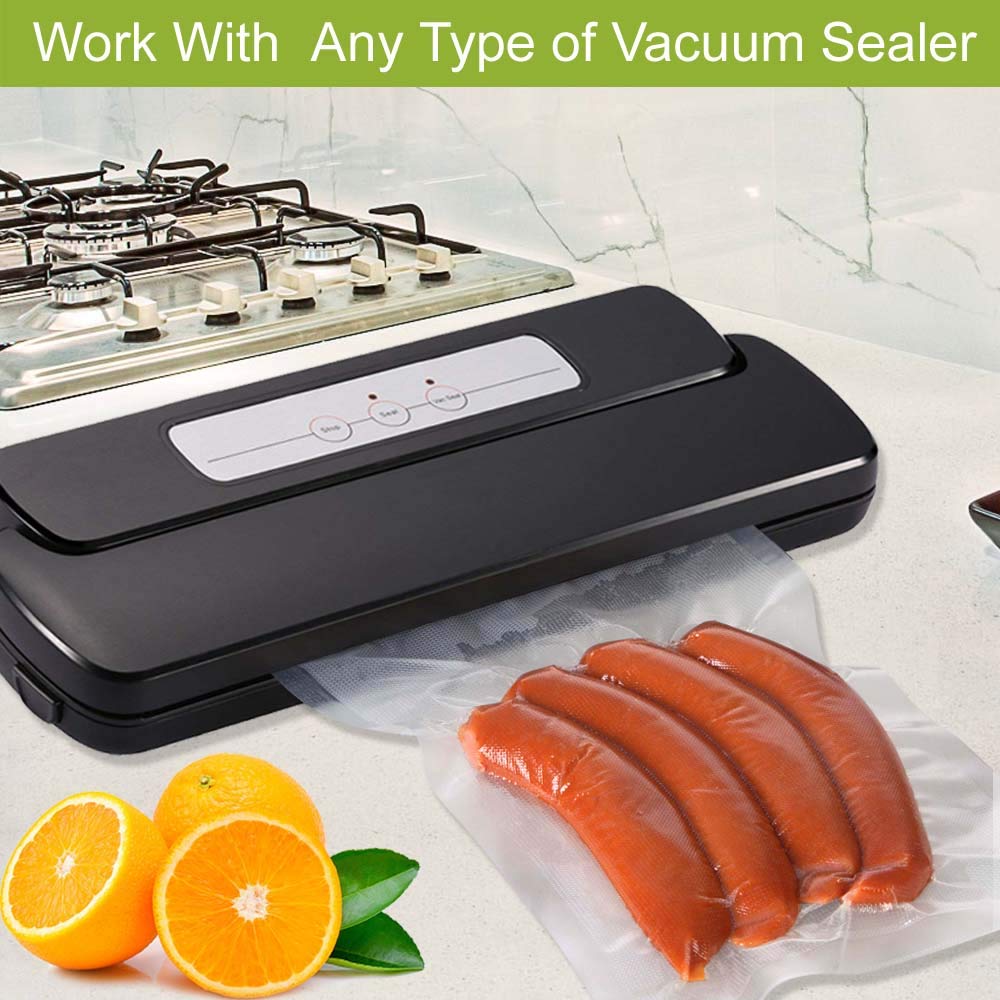 VacYaYa 8 Pack Vacuum Sealer Bags Rolls - 8