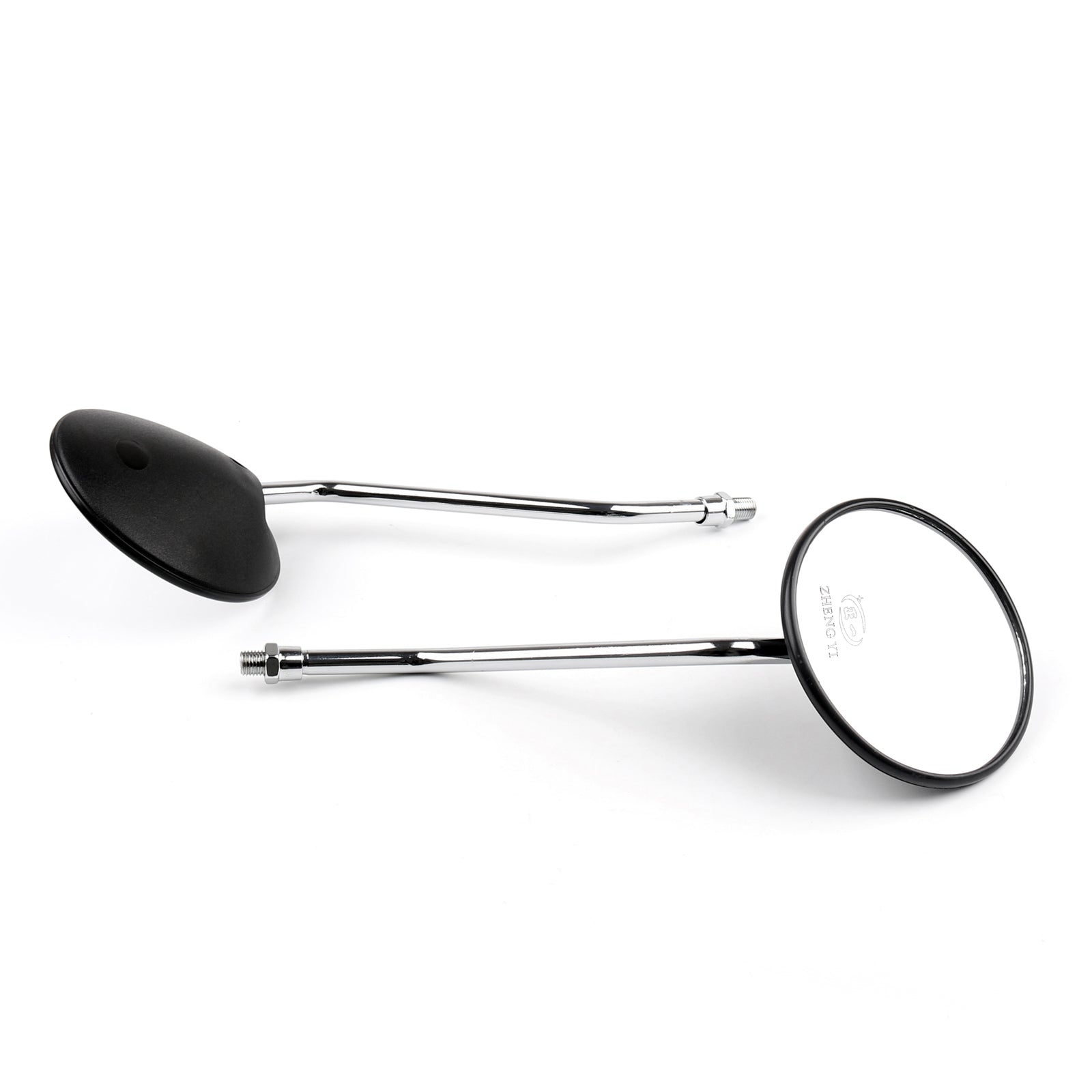 10mm Black Rear Side View Mirrors for Honda XR250 XR400 XR600 TLR200 XL100 - Universal Fit Motorcycle Mirrors for Enhanced Safety and Visibility on Off-Road Adventures