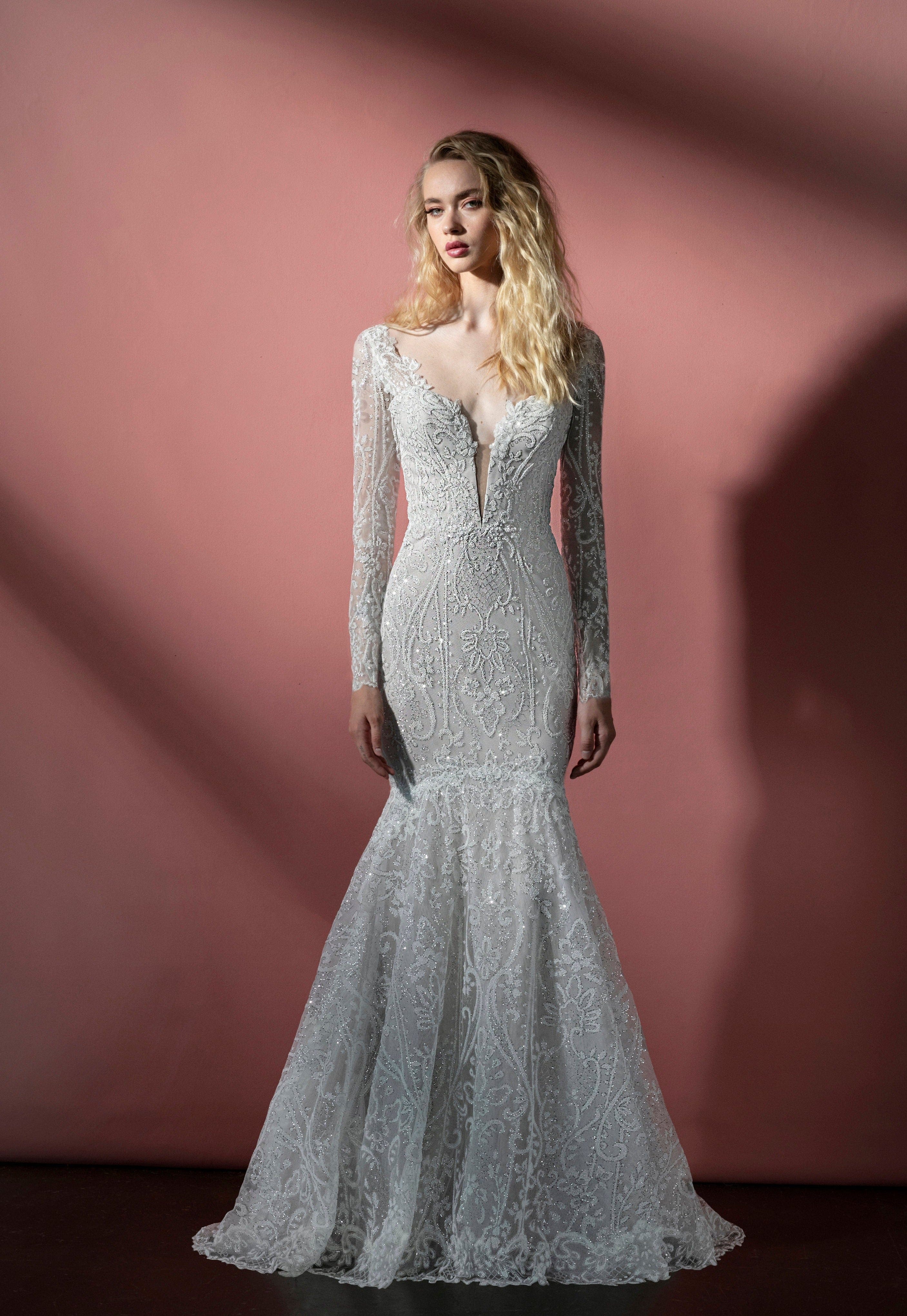 Hayley Paige Blush Wedding Dress Kit - Size 12 for Brides, Bridesmaids & Formal Events | Elegant Evening Gown for Special Occasions