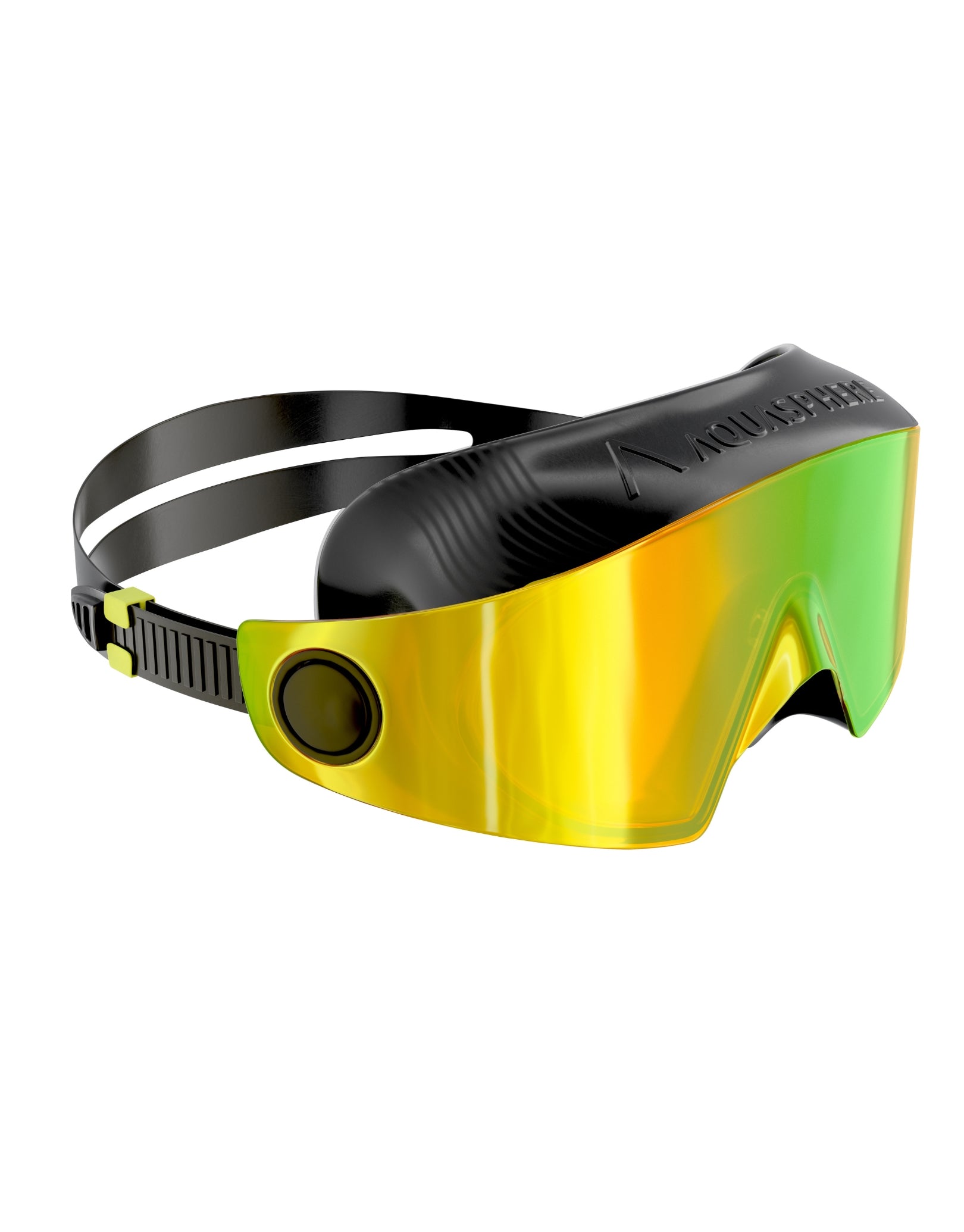 Defy Ultra Swim Mask with Titanium Mirrored Lens - Anti-Fog Swimming Goggles for Competitive & Recreational Swimming, Snorkeling, and Water Sports