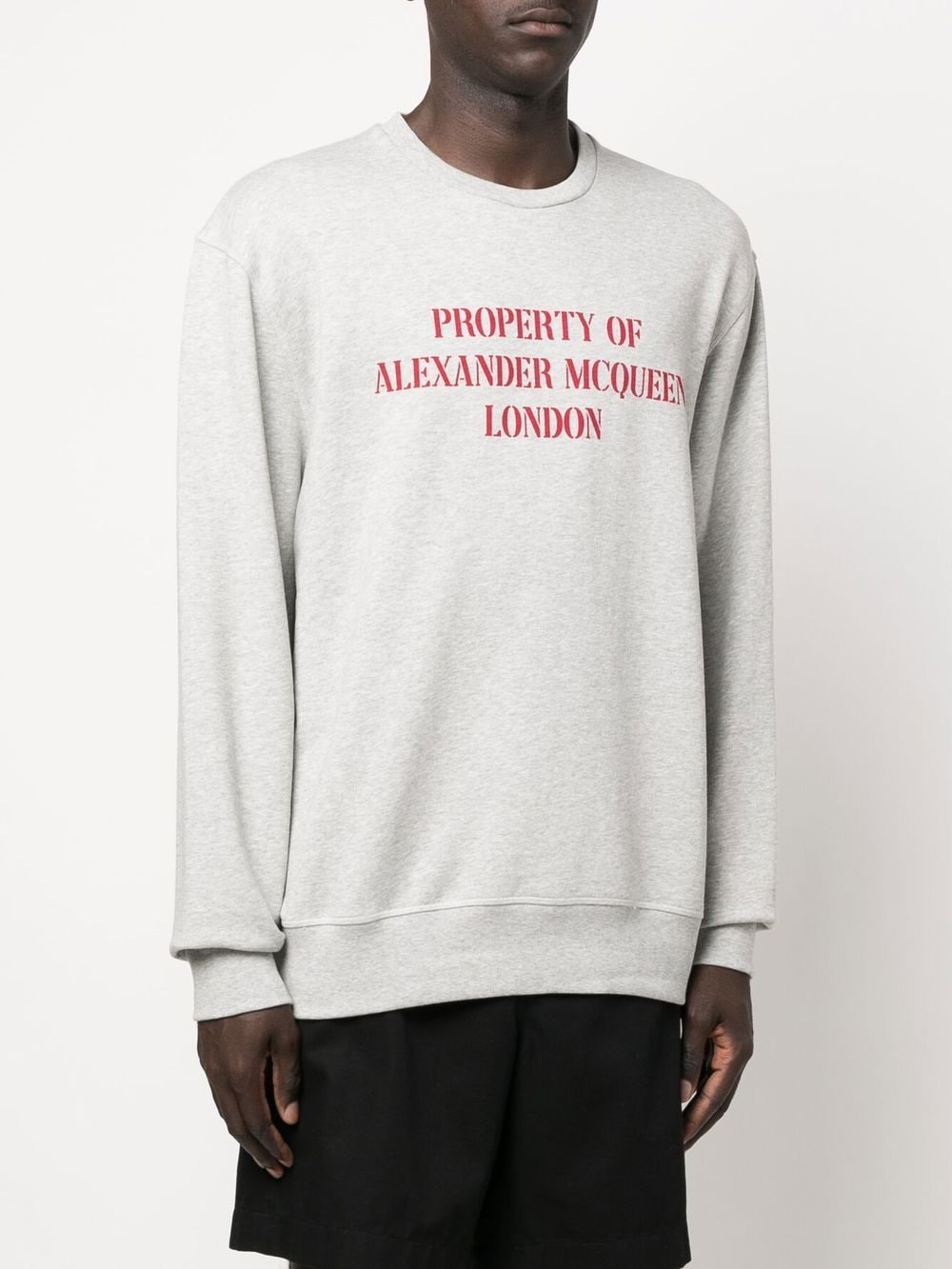 Alexander McQueen Grey Sweater for Women - Luxury Knitwear for Fall & Winter Fashion | Perfect for Office, Parties & Casual Outings