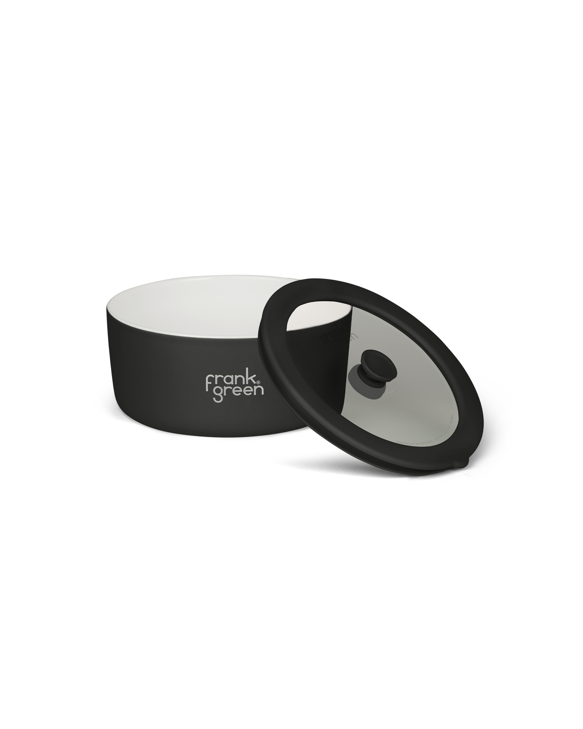 Premium Porcelain Bowl with Glass Lid - 700ml Microwave & Oven Safe - Perfect for Soups, Salads, Cereals & Meal Prep