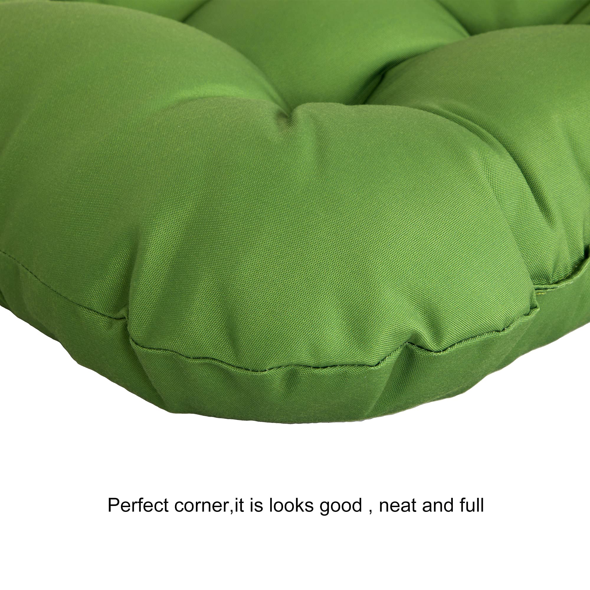ARTPLAN All-Weather Outdoor Cushion Set - 5-Piece Wicker Tufted Loveseat & Bench Cushions for Patio Furniture | Waterproof & UV Resistant | Perfect for Garden, Deck, Poolside & Outdoor Lounge