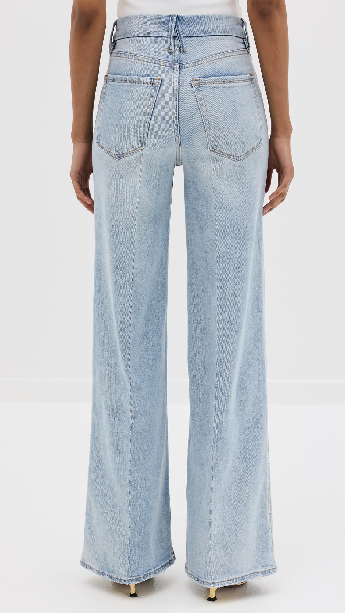 Good American Women's Good Skate Jeans - High Waist Stretch Denim for Comfort & Style | Perfect for Skateboarding, Casual Wear & Everyday Fashion