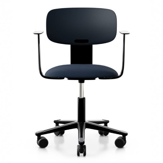 HÅG Tion 2140 Crowberry Ergonomic Office Chair - Adjustable Height & Lumbar Support for Home & Workspace Comfort