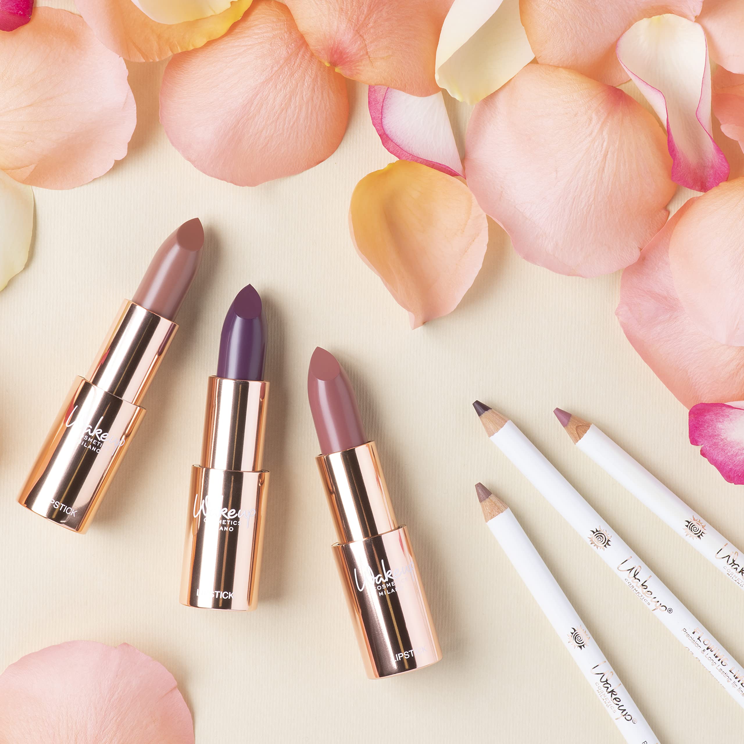 Wakeup Cosmetics - Creamy Lipstick with Shiny Finish, Apricot Color for Moisturized & Glossy Lips - Perfect for Everyday Wear, Date Night & Special Occasions