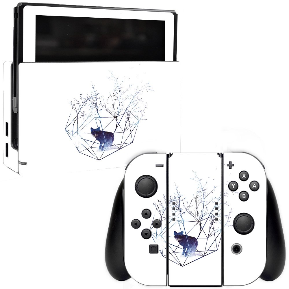 MightySkins Custom Vinyl Skin for Nintendo Switch - Organic Prison Design | Protective & Durable Decal Wrap Cover | Easy to Apply & Remove | Made in USA | Perfect for Gaming Protection & Personalization