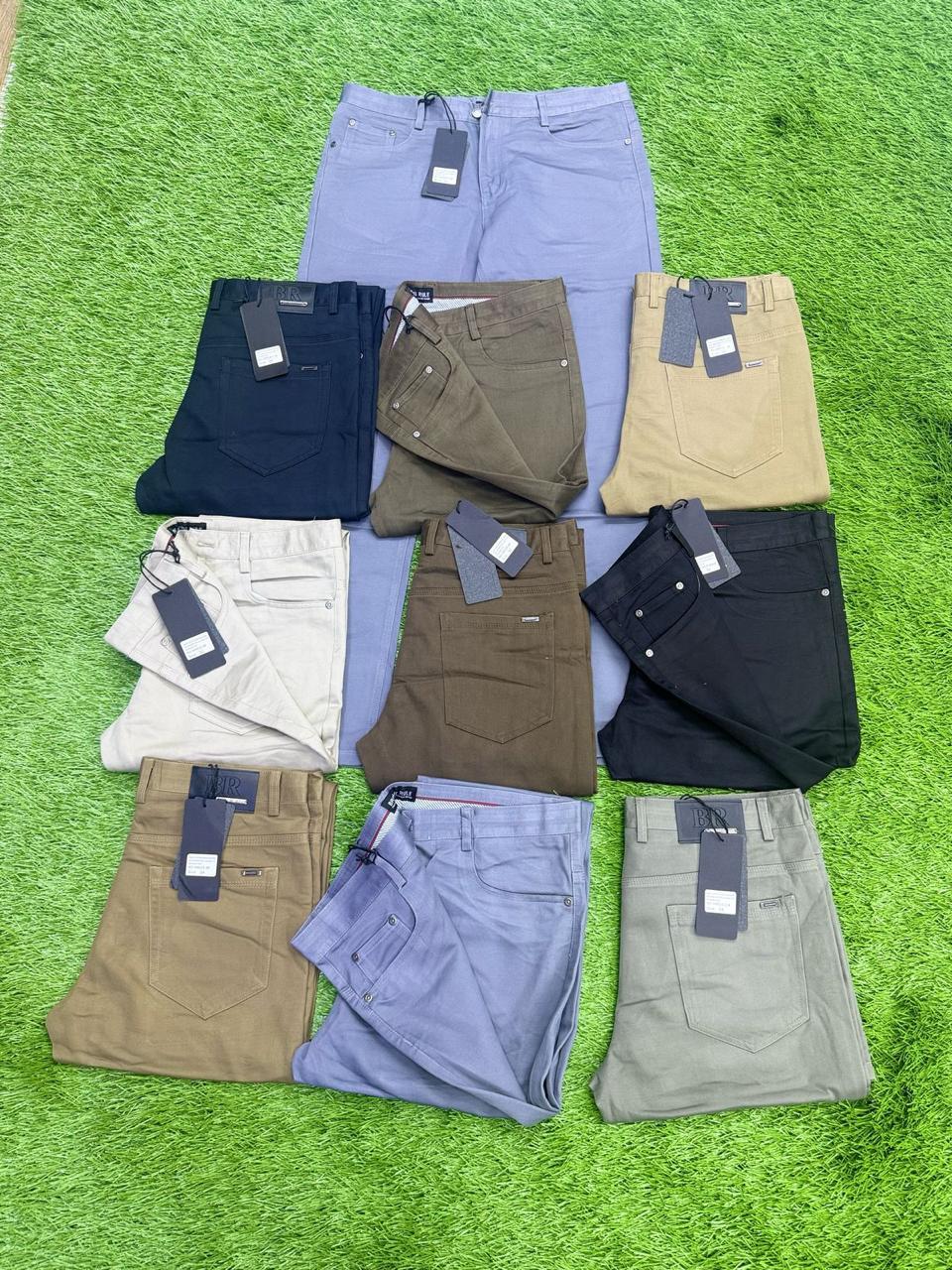 Premium Men's Casual Khaki Pants - Comfortable Slim Fit Chino Trousers for Work, Travel & Everyday Wear | Breathable Stretch Fabric | Office to Weekend Style