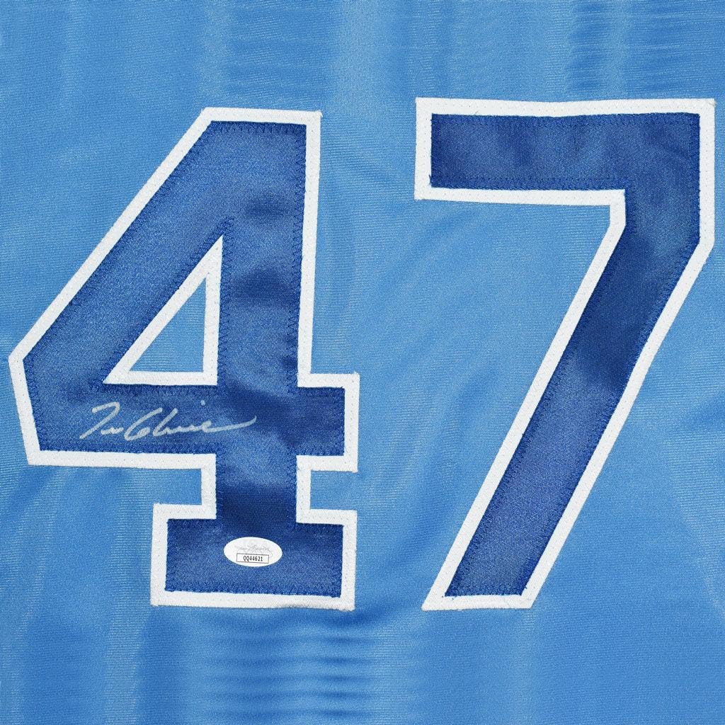 Authentic Tom Glavine Autographed Atlanta Braves Jersey - Hand Signed with JSA COA | MLB Memorabilia for Collectors & Braves Fans | Perfect for Display, Gifting & Sports Memorabilia Collections