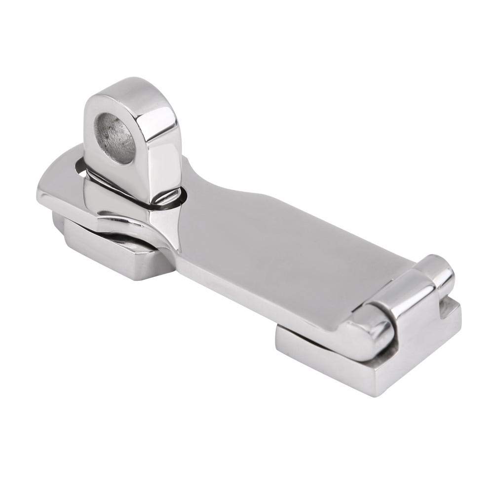 75MM Stainless Steel Marine Hatch Fastener - Boat Deck Hardware, Anti-Rattle Locker Clamp for Secure Storage | Perfect for Sailboats, Yachts & Fishing Boats