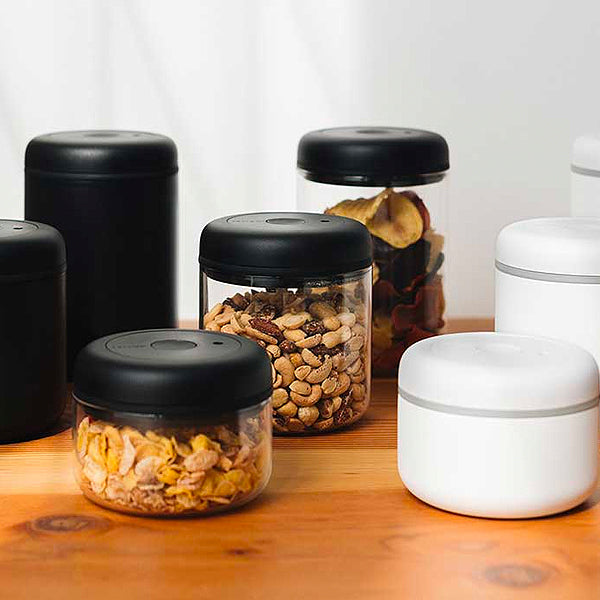 Fellow Atmos Coffee Vacuum Canister - Airtight Coffee Storage Container for Freshness | Perfect for Home, Office & Travel Use