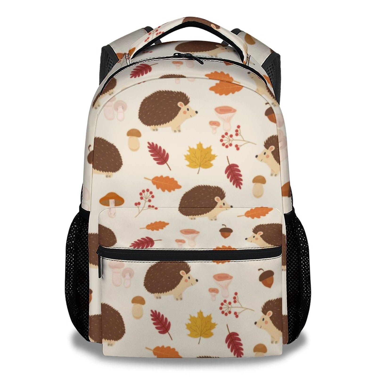 Cute Hedgehog Backpack for Kids - 16 Inch Lightweight School Backpack for Boys & Girls, Durable Bookbag for Elementary Students - Perfect for School, Travel & Daily Use