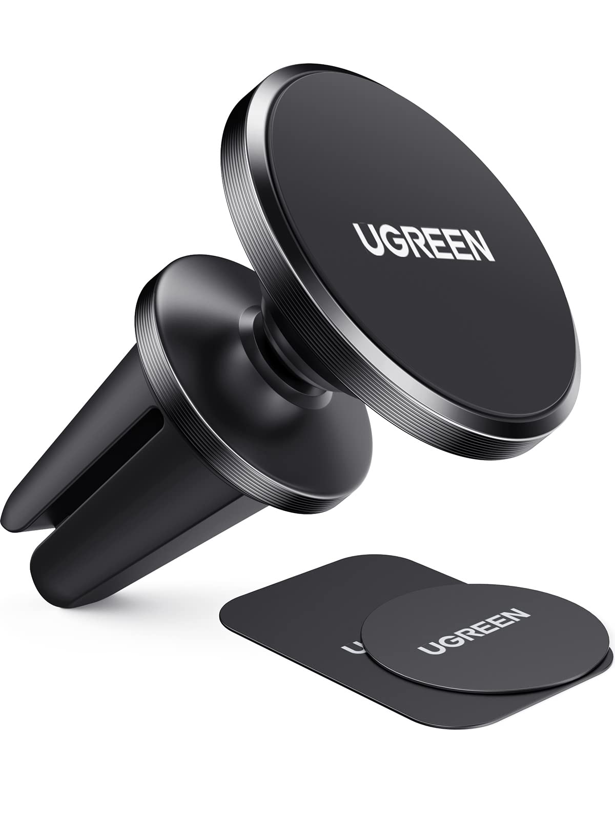 UGREEN Magnetic Car Phone Holder - Strong Vent Mount for iPhone 14/13/12/11 Pro Max/Mini/Plus, SE, XS/XR, 8/7 & Smartphones | Secure Driving Solution for GPS Navigation & Hands-Free Calls