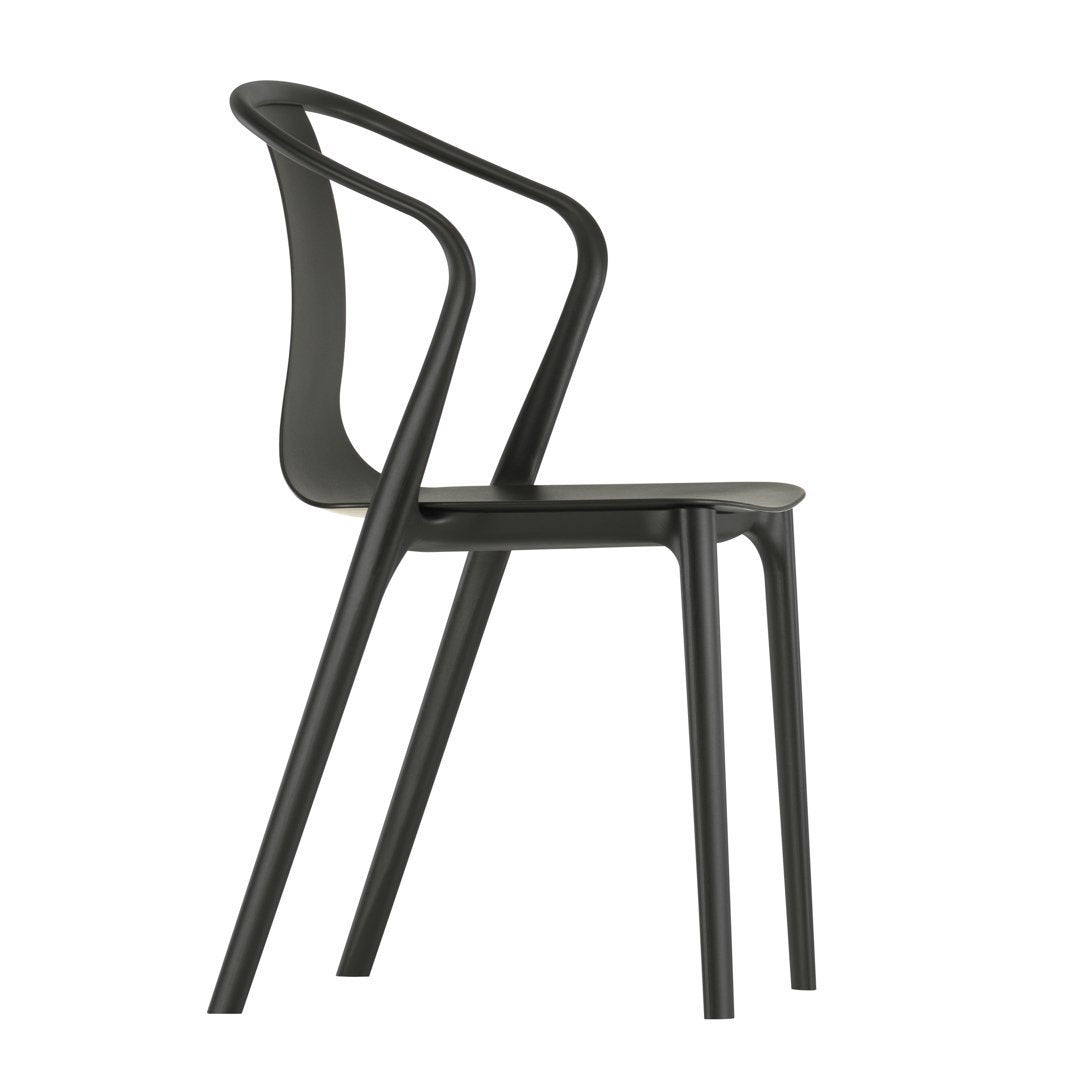 Belleville Plastic Armchair - Modern Indoor & Outdoor Seating for Patio, Garden, and Living Room