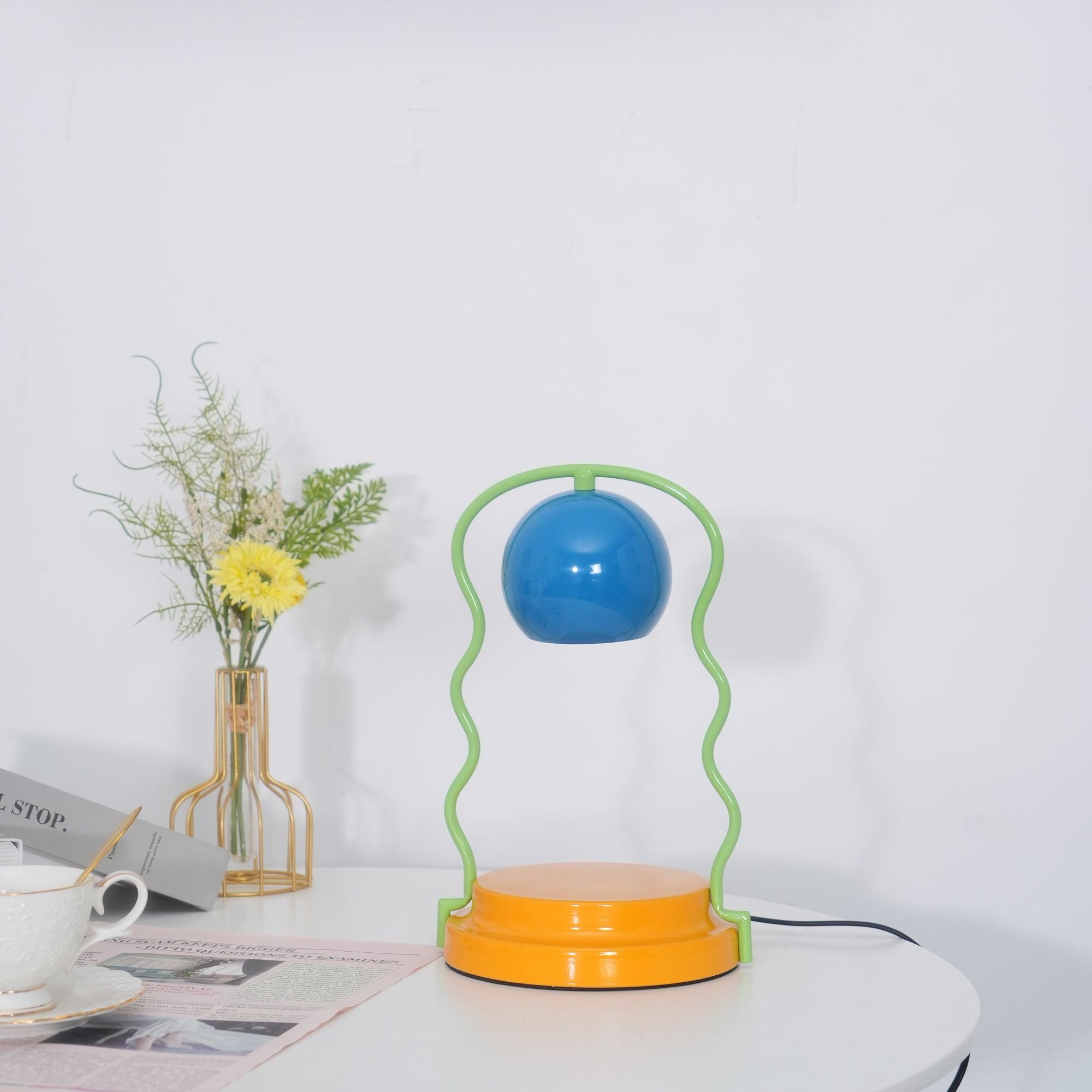 Squiggle Bright LED Table Lamp - Modern Desk Light for Home Office, Bedroom & Living Room - Perfect for Reading, Studying & Decor