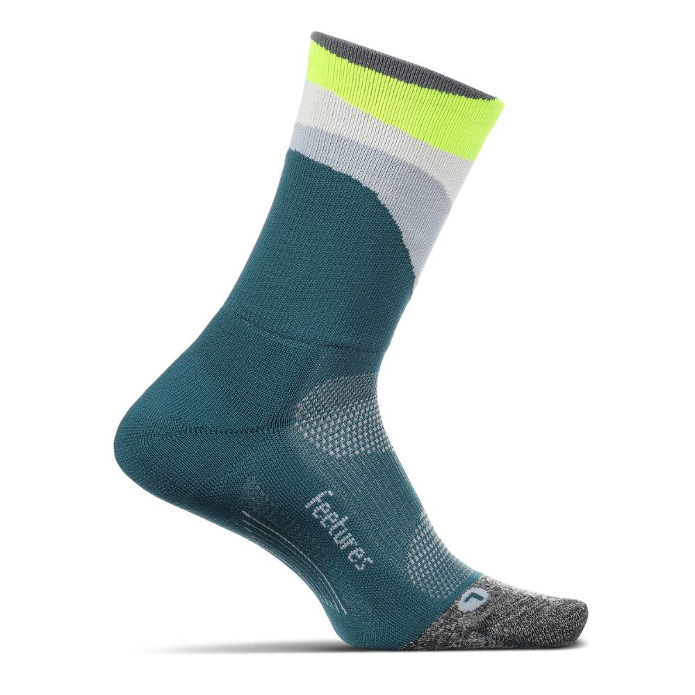 Feetures Elite Light Cushion Mini Crew Socks for Running, Hiking & Everyday Comfort - Breathable Athletic Socks for Men & Women