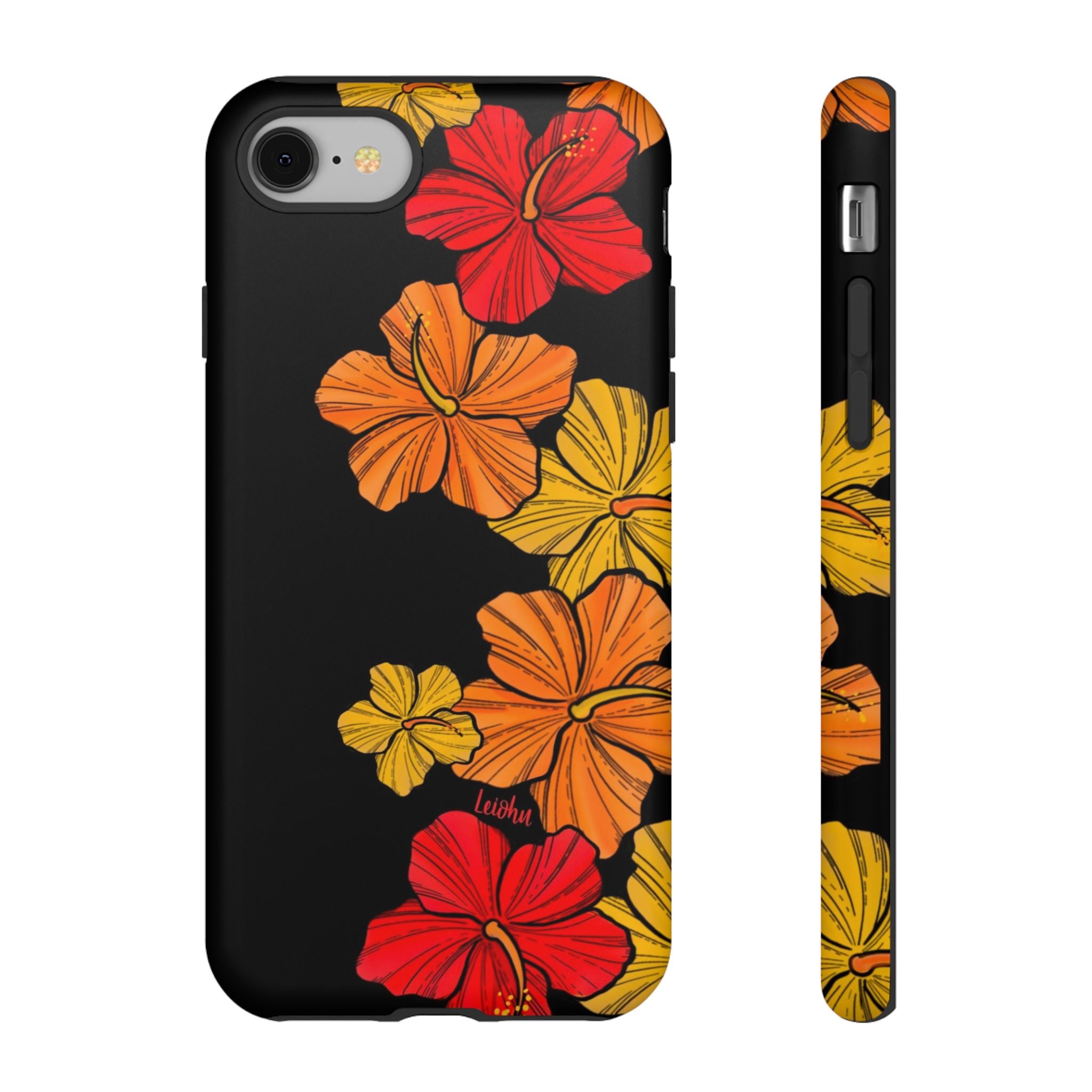Hibiscus Retro Print Women's Dresses - Vintage Floral Summer Dress for Beach, Party & Casual Wear