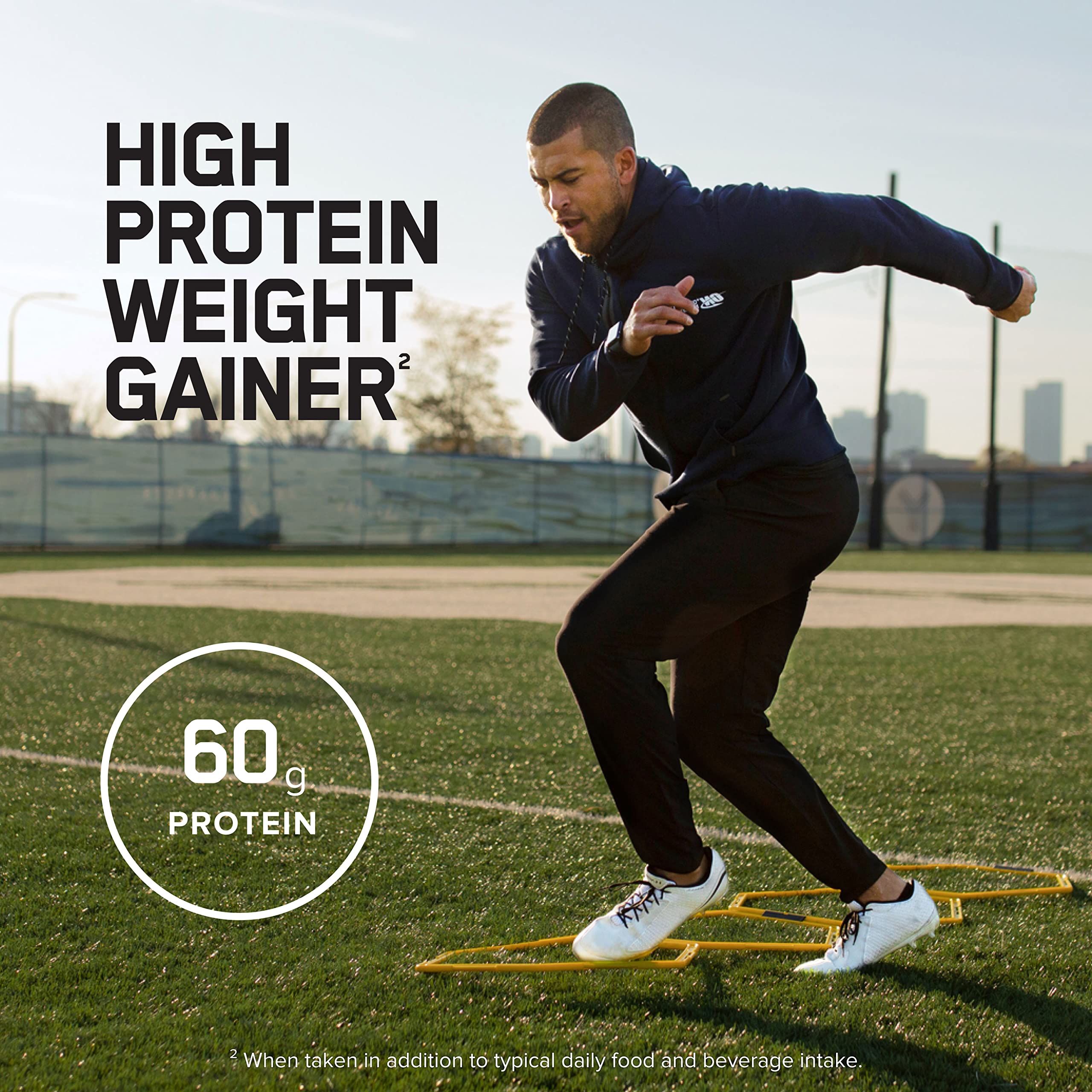 Optimum Nutrition Gold Standard Pro Gainer Protein Powder - Weight Gain Supplement, Double Chocolate Flavor, 10.19 lbs (Packaging May Vary) | Post-Workout Recovery & Muscle Building for Athletes & Bodybuilders