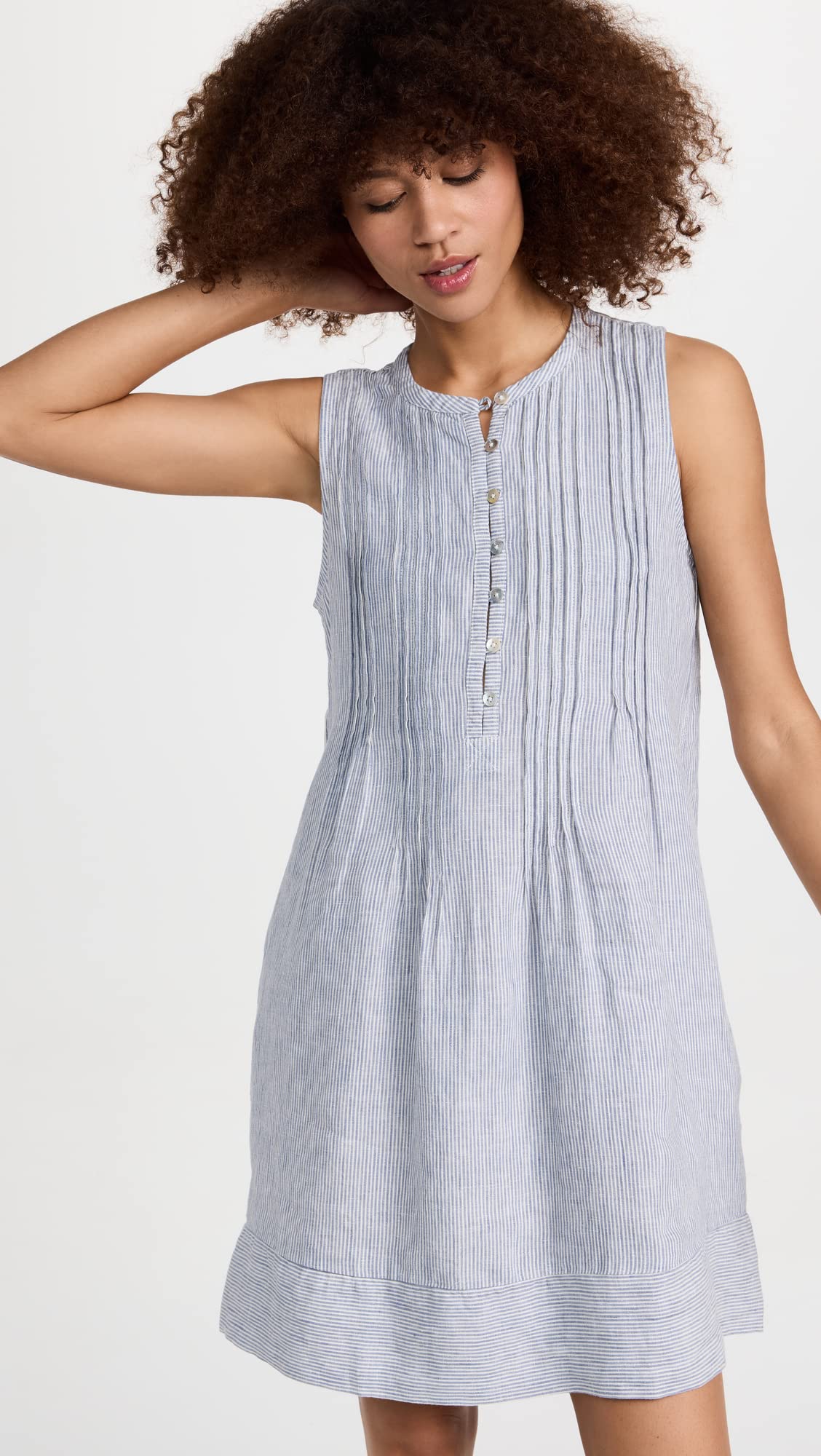 Faherty Women's Isha Dress - Flowy Boho Maxi Dress with Pockets, Lightweight & Breathable for Summer | Perfect for Beach Vacations, Brunch Dates, and Casual Outings
