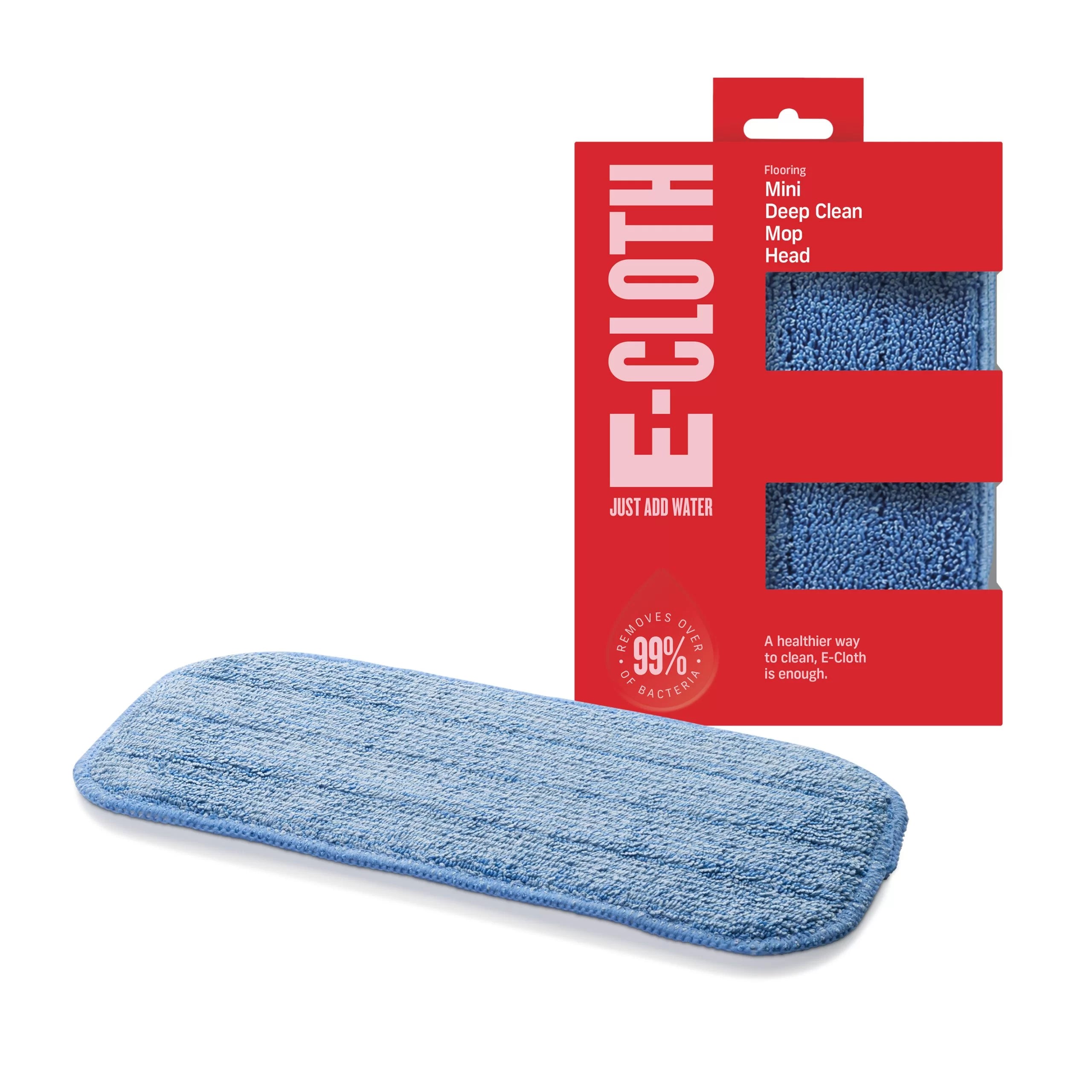 Mini Deep Clean Mop Head - Ultra Absorbent Microfiber Mop Replacement for Floors, Tiles & Hardwood - Perfect for Home, Kitchen & Bathroom Cleaning