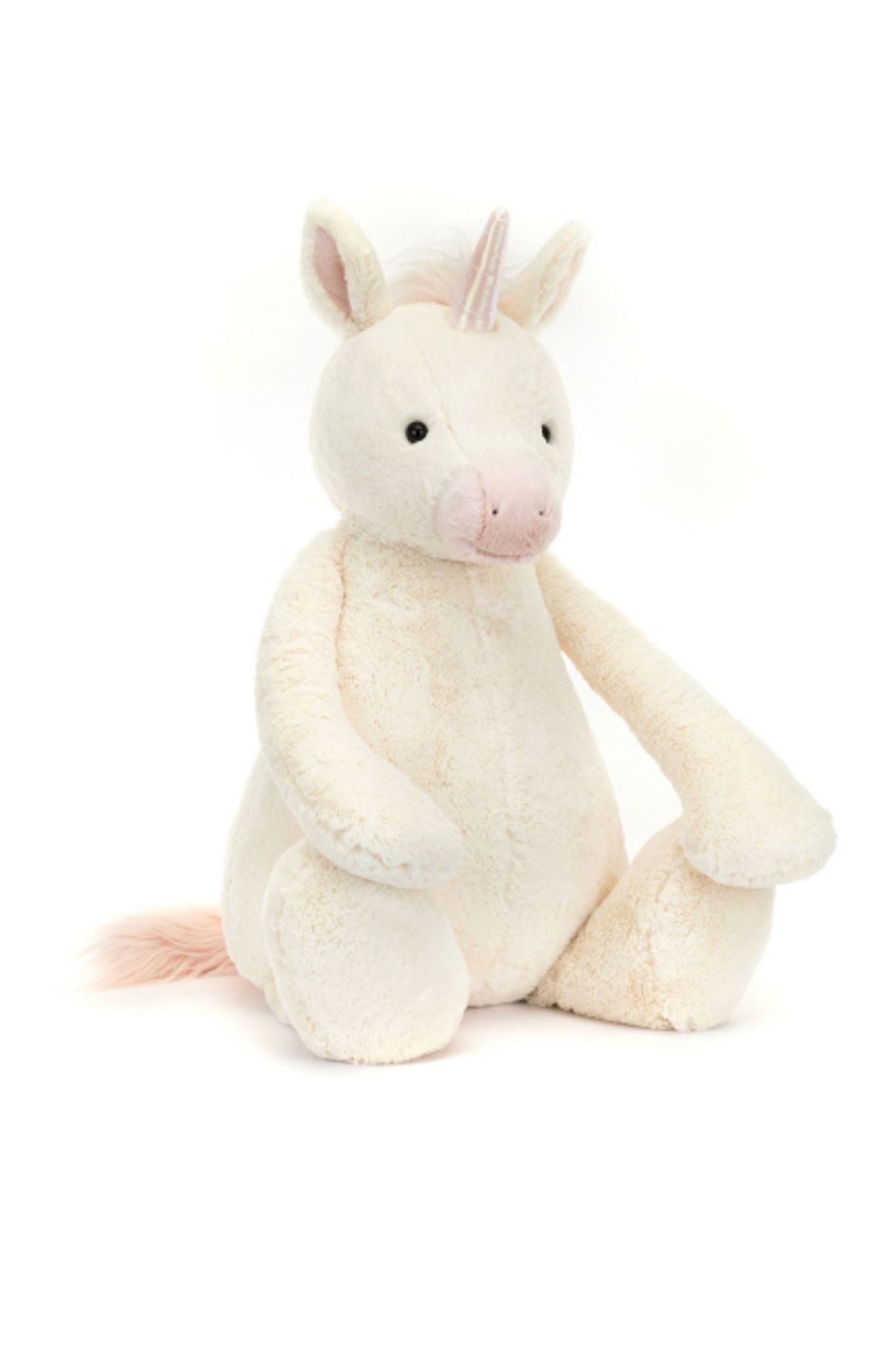 Adorable Bashful Unicorn Plush Toy by Jellycat - Soft Stuffed Animal for Kids, Baby Shower Gift & Nursery Decor