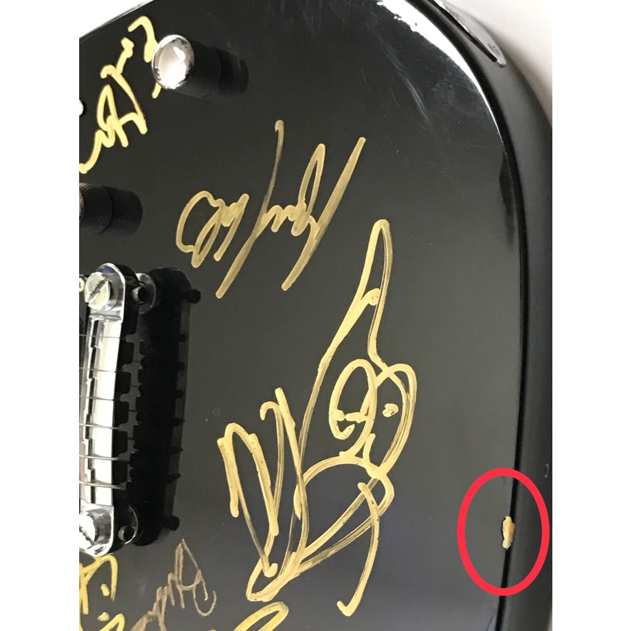 80s Rock Legends Signed Guitar - Billy Gibbons, Rick Nielsen, Kip Winger, Bruce Kulick +6 Iconic Signatures | Authentic Collectible Memorabilia for Music Fans & Home Decor