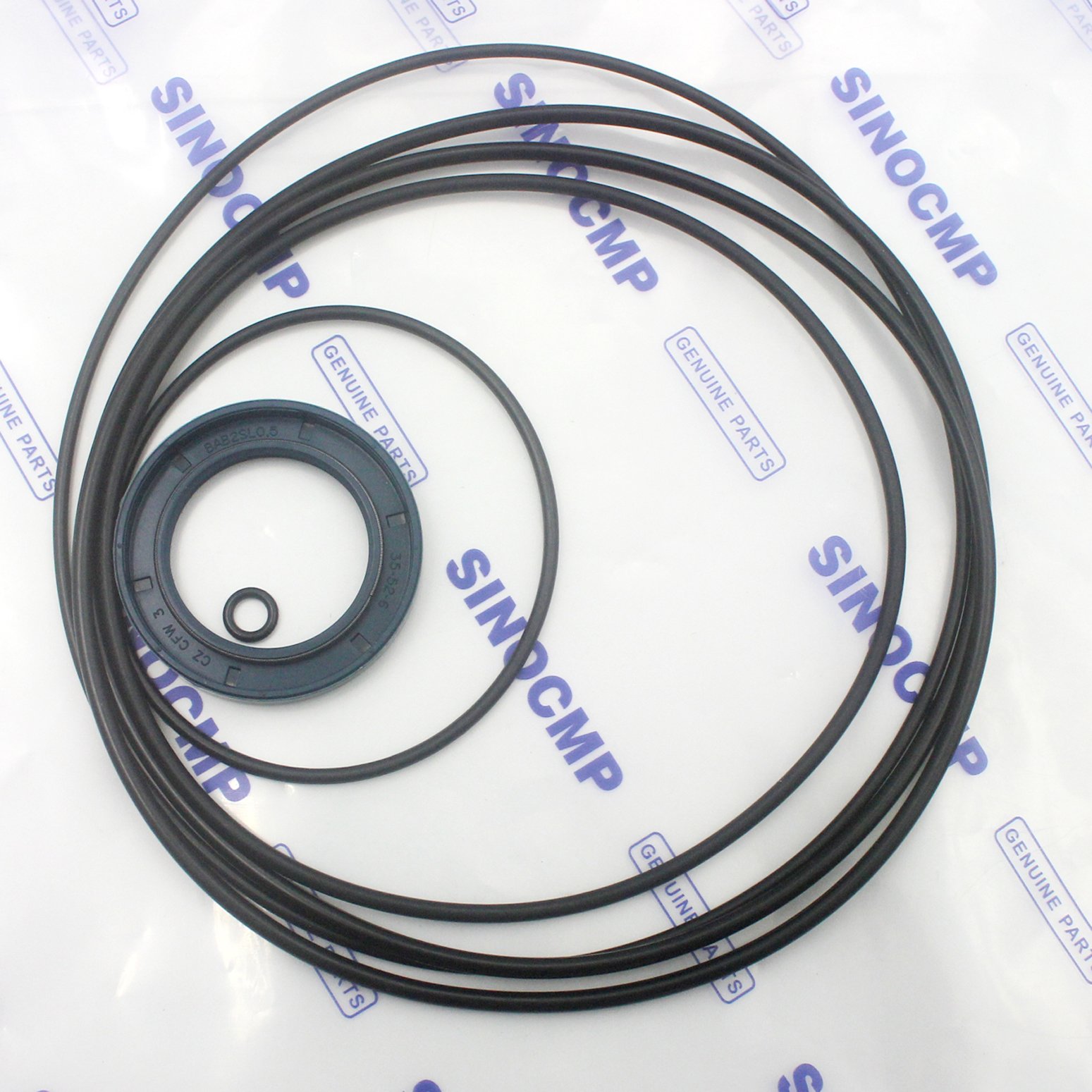 SINOCMP PC350-8 Swing Motor Seal Kit Replacement for Komatsu PC350-8 PC350LC-8 Excavator - Heavy Duty Hydraulic Seals for Construction Equipment Repair