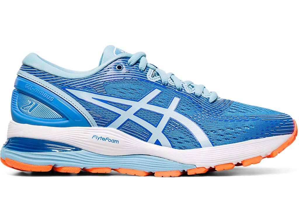 ASICS Women's Gel-Nimbus 21 Running Shoes - Lightweight Cushioned Sneakers for Road Running, Jogging & Gym Workouts - Perfect for Marathon Training & Daily Fitness