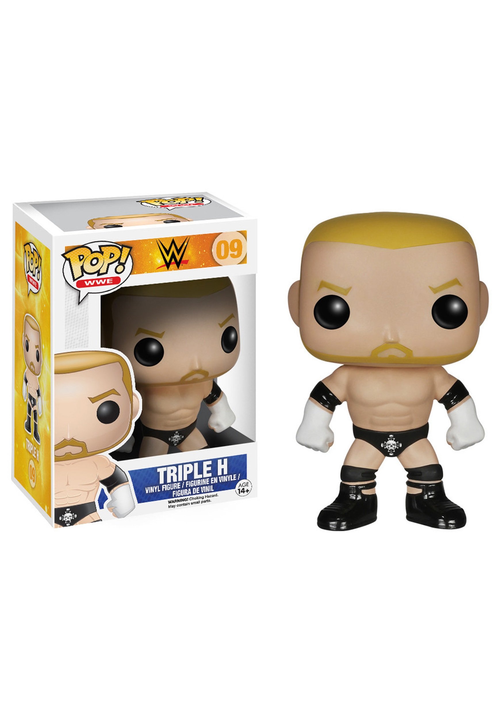 Funko Pop! WWE Triple H Vinyl Action Figure Collectible Toy - Perfect for WWE Fans, Collectors, and Home Office Decor