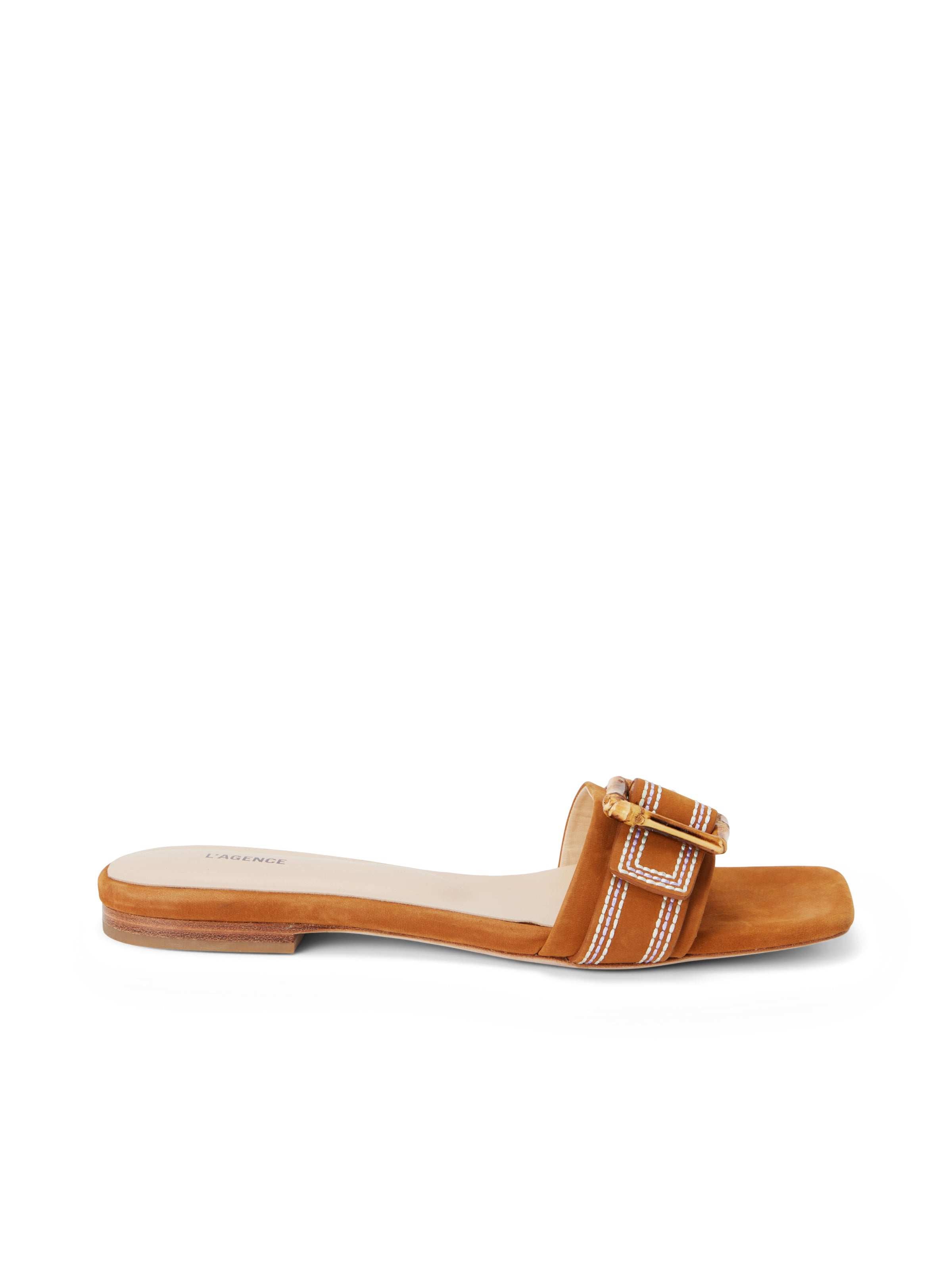 Aurelie Women's Buckle Strap Sandals - Comfortable Summer Casual Shoes for Beach, Walking & Outdoor Activities