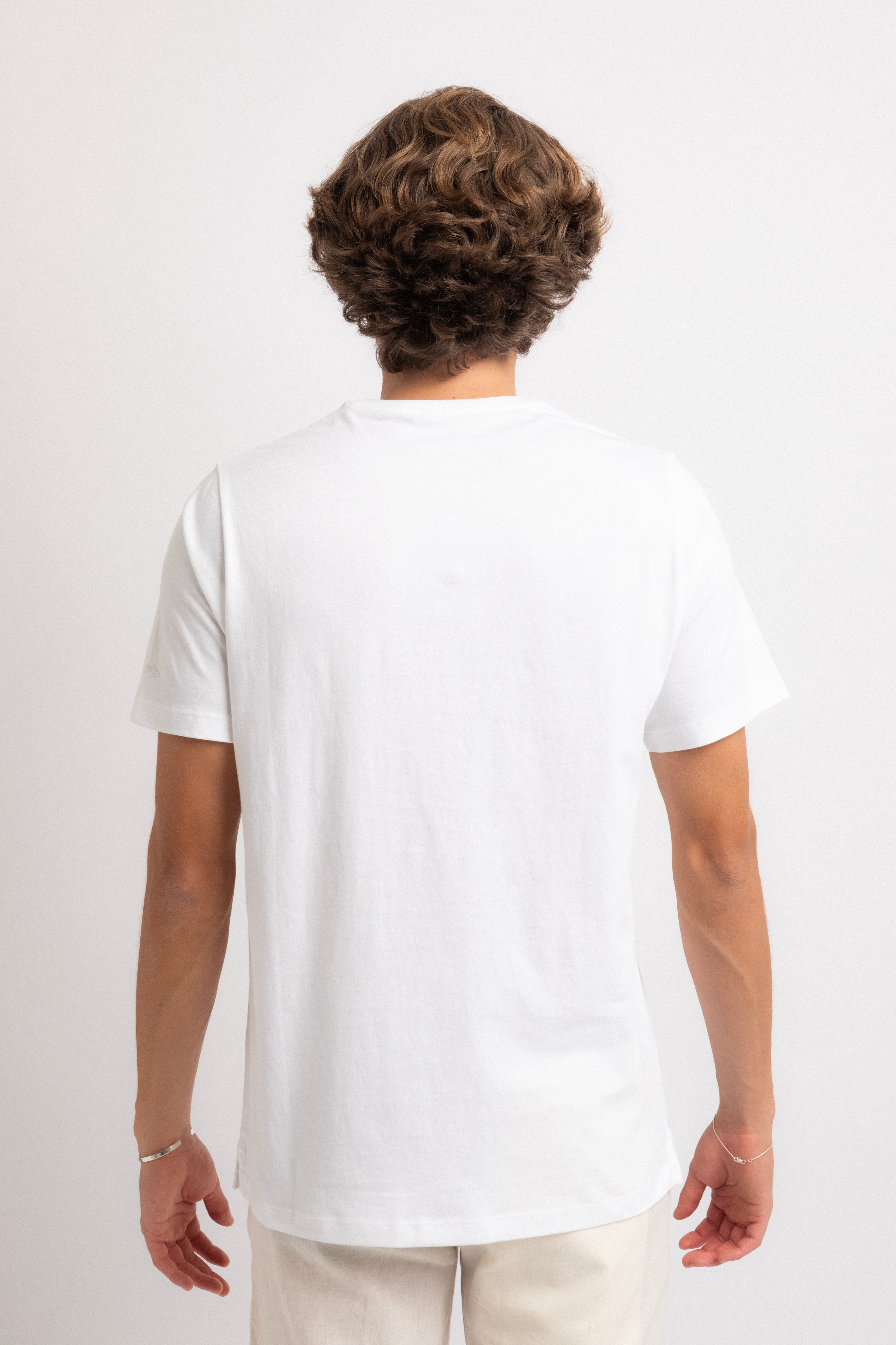 Premium Pima Cotton White T-Shirt for Men & Women - Soft Breathable Short Sleeve Crewneck Tee - Perfect for Casual Wear, Layering & Everyday Comfort