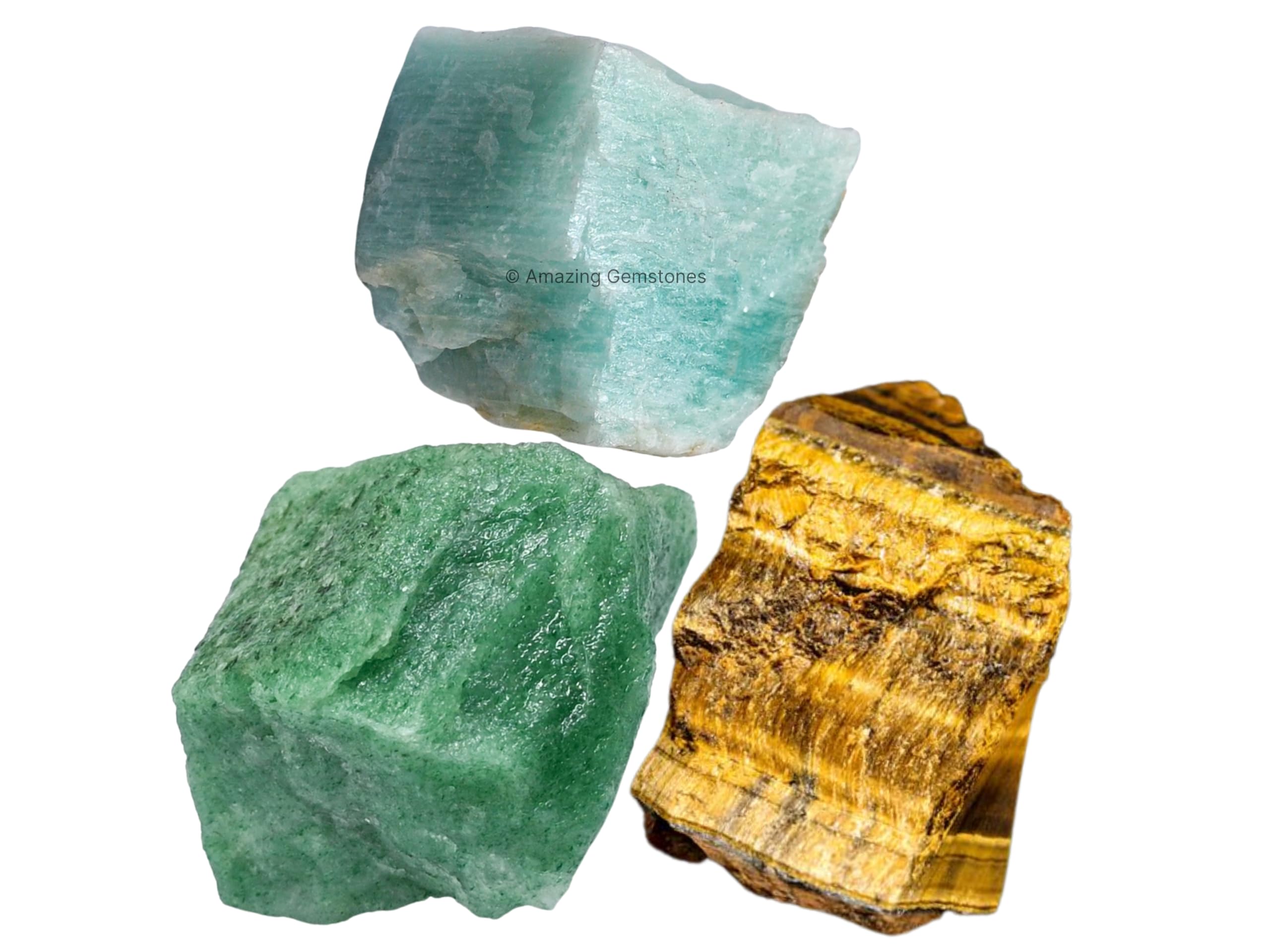 Virgo Zodiac Healing Crystal Set - 3 Raw Stones for Astrology, Chakra Balancing & Energy Healing | Perfect Birthday, Anniversary Gift for Women, Men, Mothers & Fathers | Includes Information Card | Ideal for Meditation, Home Decor & Spiritual Practices