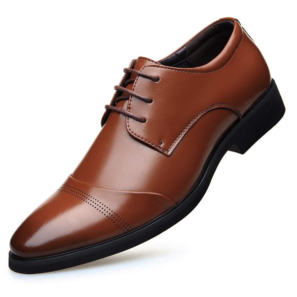Men's Genuine Leather Oxford Loafers - Comfortable Business Casual Shoes for Work, Driving & Walking - Stylish Boat Moccasins for Office, Travel & Daily Wear