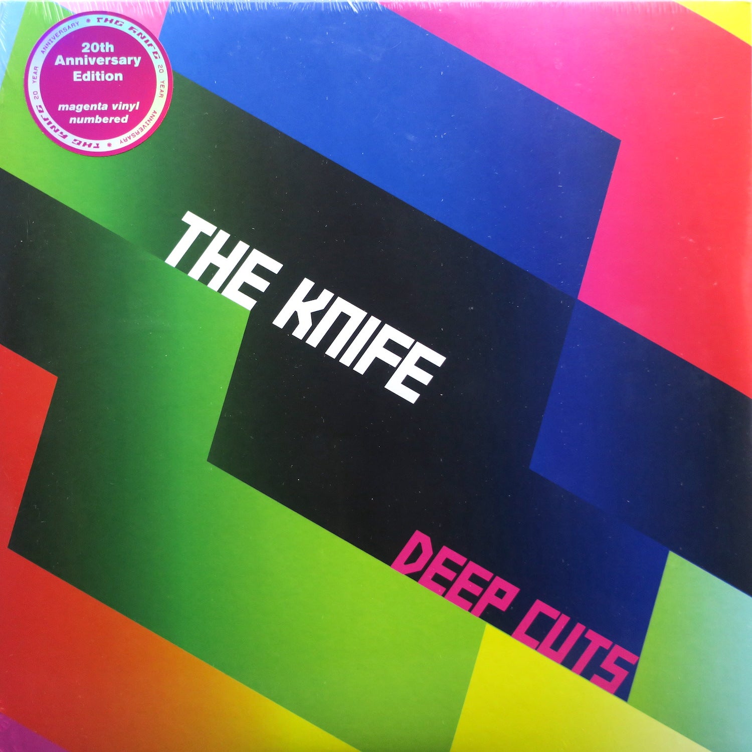 KNIFE 'Deep Cuts' Limited Edition Numbered MAGENTA Vinyl 2LP Record - Perfect for Music Collectors & Vinyl Enthusiasts