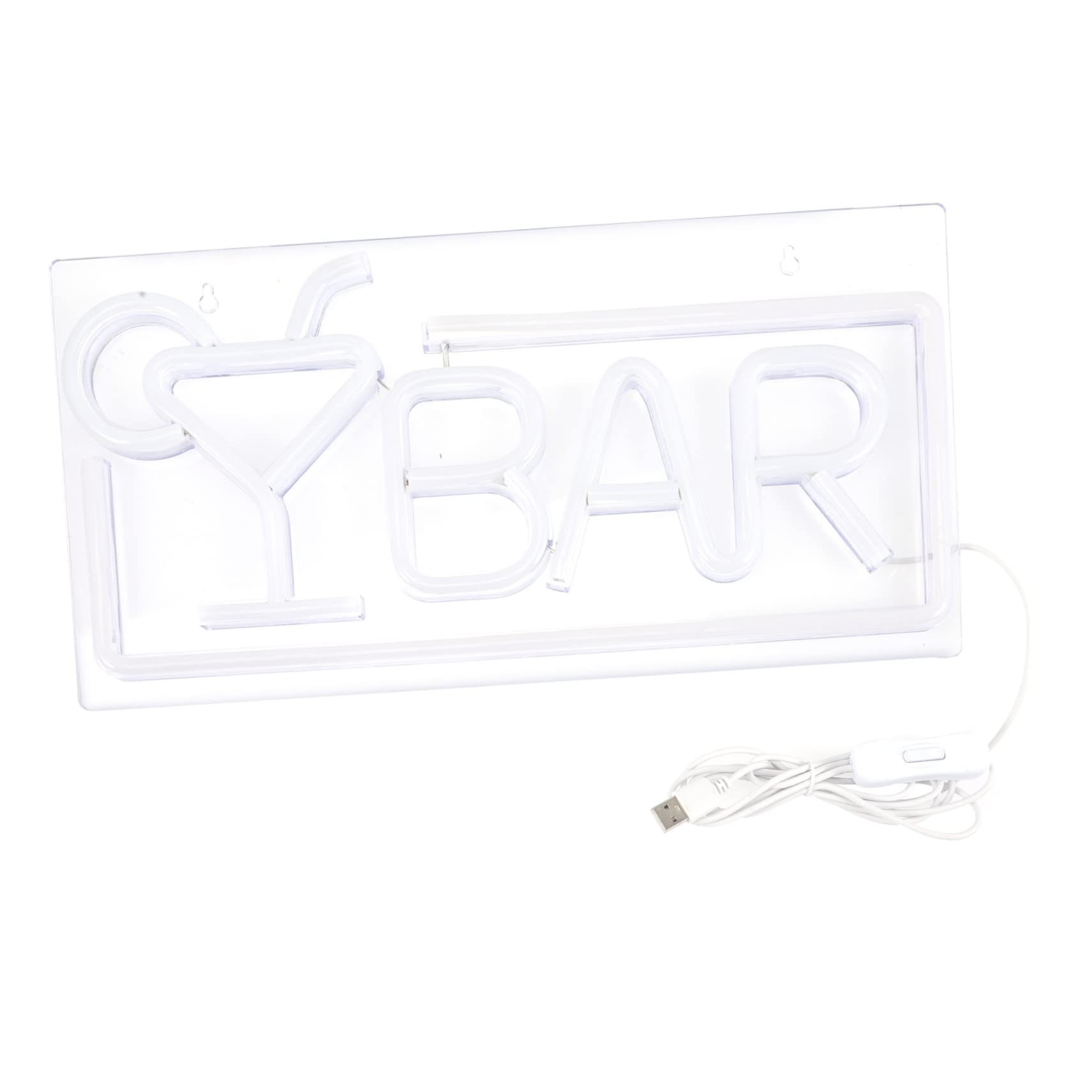 Alipis Acrylic LED Night Sign Light - Customizable Open Decoration for Clubs, Bars & Home Parties | Dimmable Atmosphere Lighting for Wall & Tabletop
