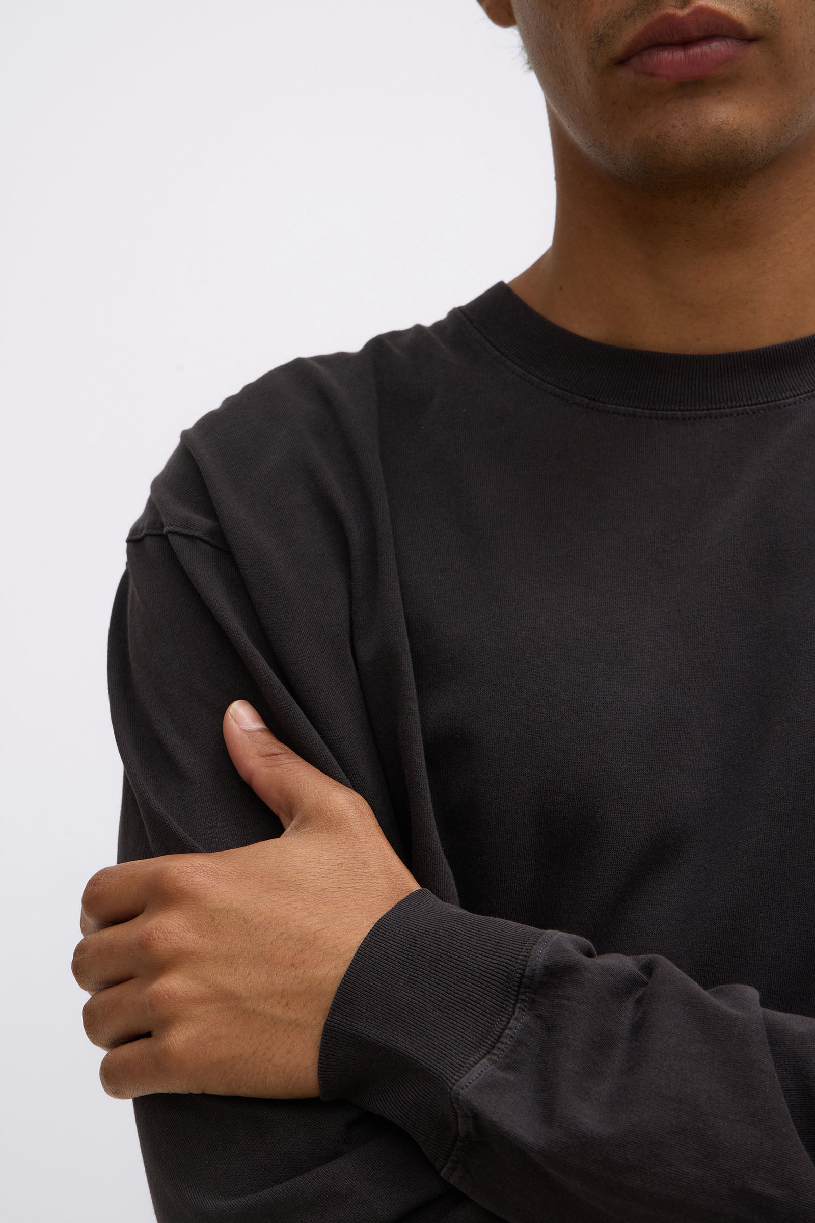 Knox Men's Long Sleeve T-Shirt - Soft Cotton Crew Neck Casual Shirt for Everyday Wear | Perfect for Work, Travel & Outdoor Activities
