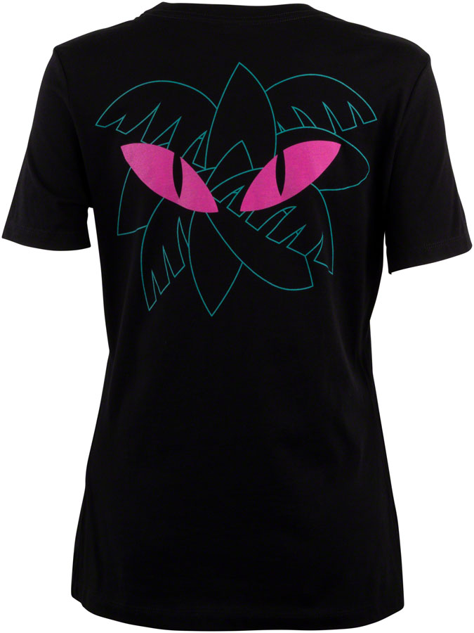 All City Night Claw Women's Graphic T-Shirt - Soft Cotton Casual Tee in Black, Blue/Green & Magenta - Size X-Large for Streetwear & Night Out Fashion