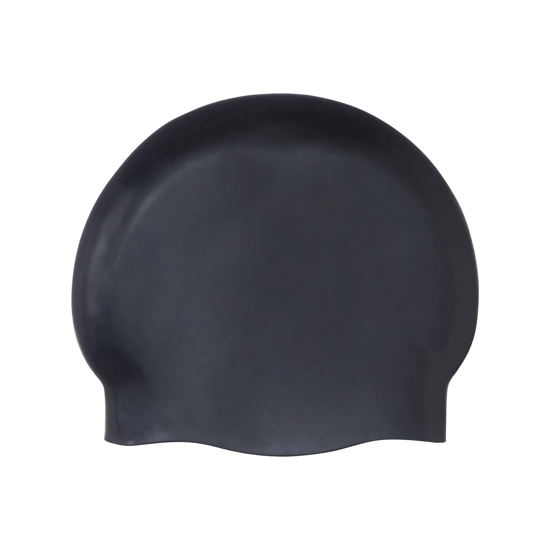 Amazon Basics Silicone Swim Cap for Women & Men - Comfortable, Durable Swimming Cap for Pool, Lap Swimming & Water Aerobics - Great for Competitive Swimmers, Triathletes & Fitness Enthusiasts
