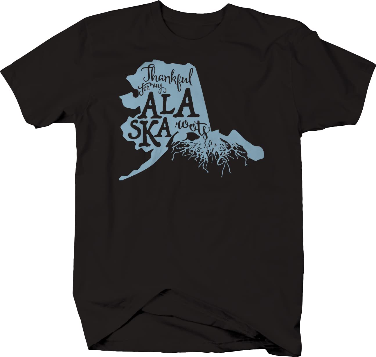 Alaska Home Roots Men's T-Shirts - Comfortable Cotton Casual Tees for Everyday Wear, Outdoor Activities & Travel