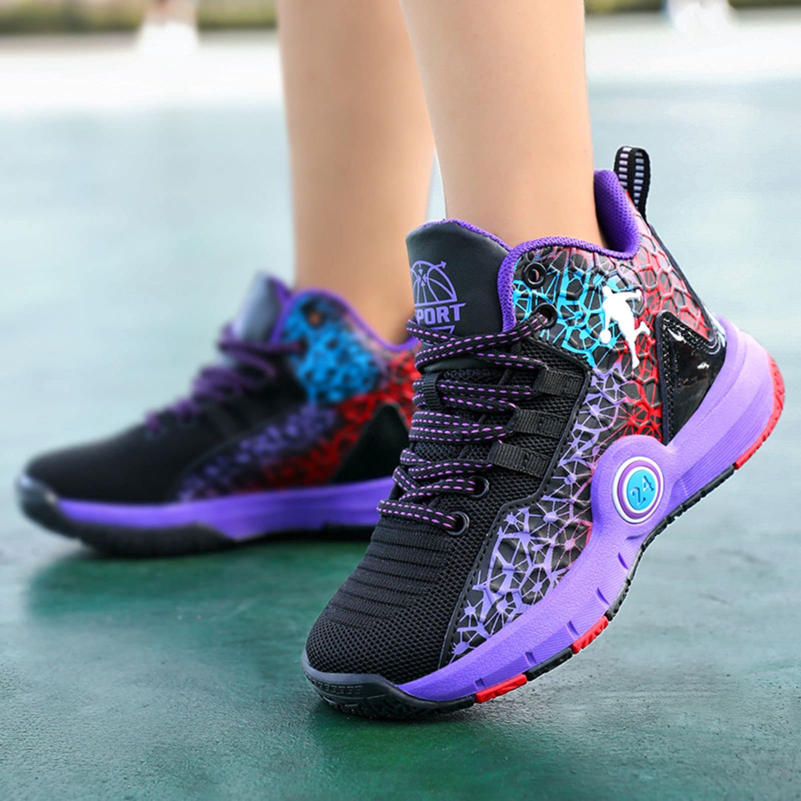 Best Basketball Shoes for Men & Women - High Performance, Comfort & Support - Perfect for Indoor & Outdoor Courts, Training & Games