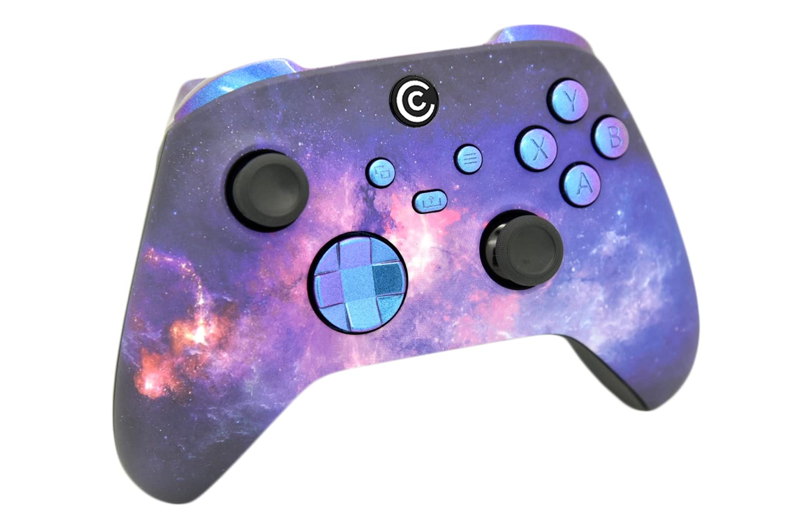 Premium Custom Wireless Controller for PC, Windows, Xbox Series X/S & One - Galaxy & Chameleon Design Options | Ergonomic Gaming for FPS, Racing & Casual Play