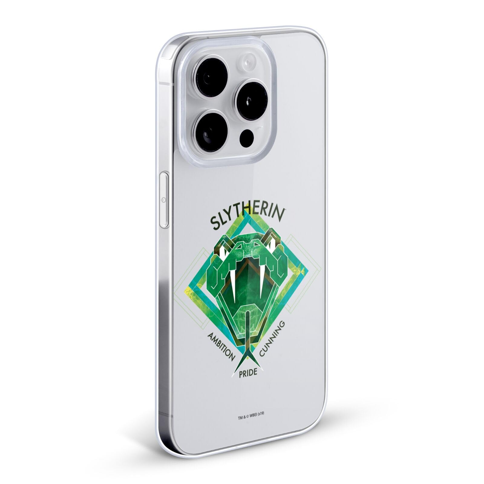 Official Harry Potter Slytherin Deathly Hallows IV Soft Gel Case for iPhone 7 Plus/8 Plus - Premium Licensed Phone Cover for Wizarding World Fans | Perfect for Cosplay, Movie Nights & Potterhead Gifts