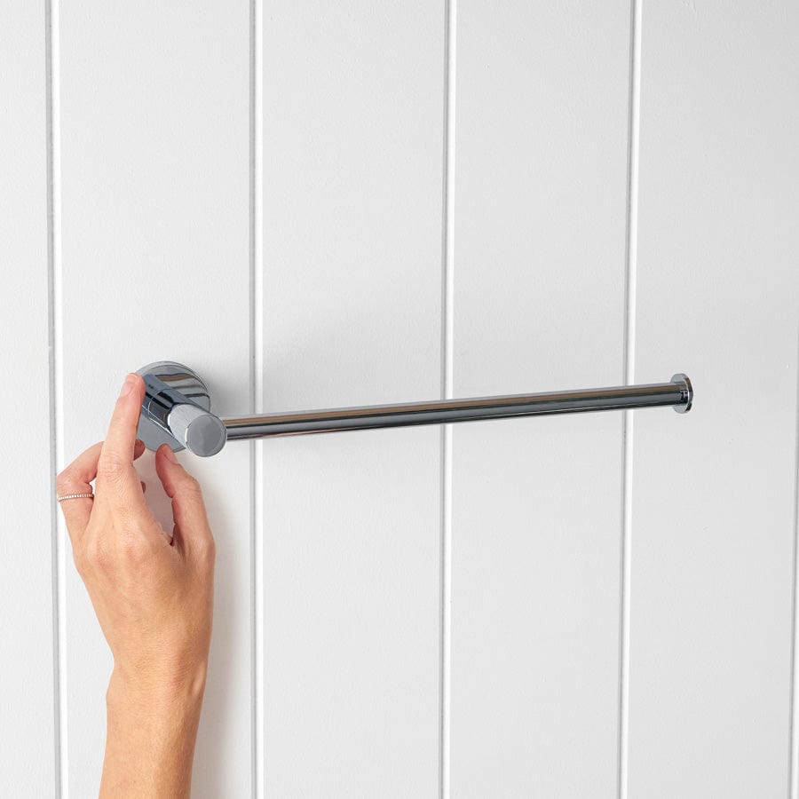 Stainless Steel Chrome Hand Towel Holder for Bathroom - Modern Sydney Design for Kitchen & Bathroom Decor