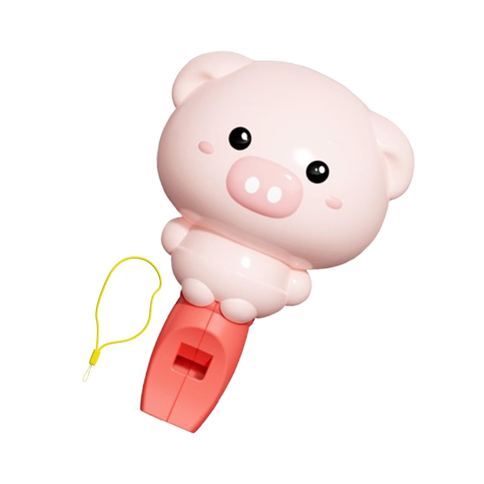 **Cartoon Whistle Toy for Kids with Lanyard - Fun Toddler Whistle & Trumpet Toy | Hand-Eye Coordination & Learning Musical Instrument for Children | Perfect for Outdoor Play, Parties & Music Education**