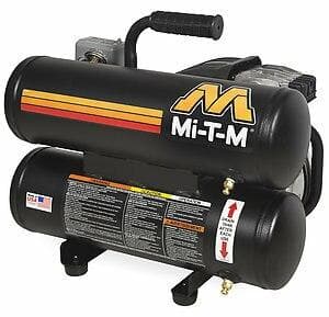 5 Gallon Single Stage Electric Air Compressor - AM1 HE02 05M - Powerful & Quiet for Home Garage, DIY Projects, and Workshop Use