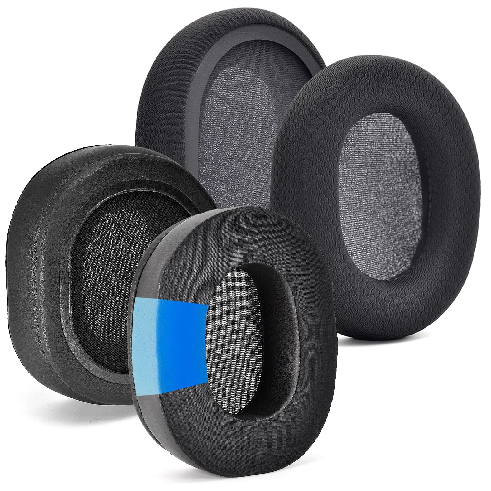 Premium Replacement Gel Ear Pads for SteelSeries Arctis 3/5/7/9/1/Pro Wireless Gaming Headset - Soft Memory Foam Cushions for Enhanced Comfort During Long Gaming Sessions & Music Listening