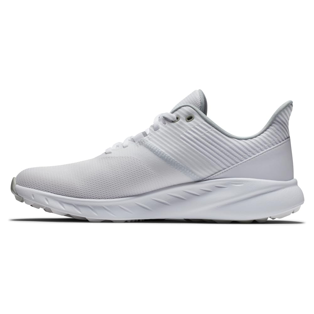 FootJoy Men's Fj Flex Golf Shoes - Lightweight & Waterproof Spiked Golf Shoes for Men - Perfect for Walking the Course & All-Weather Play