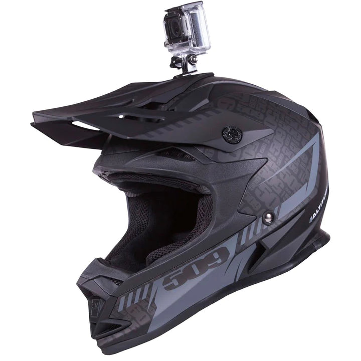 509 Universal Helmet GoPro Mount - Secure Action Camera Attachment for Motorcycle, Bike & Sports - Perfect for Vlogging, Racing & Outdoor Adventures